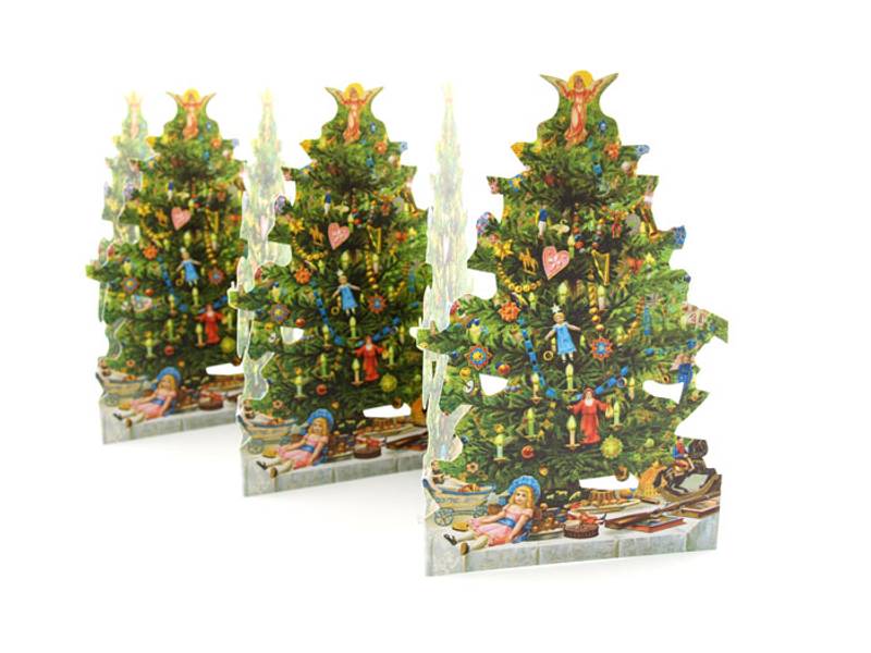 Papirlengde Juletre stor