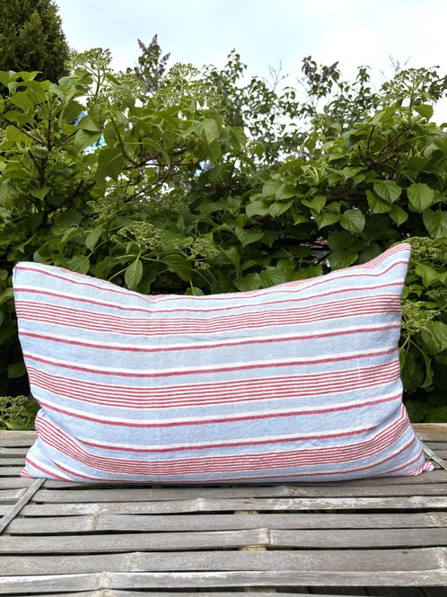 Hovedbilde Linge Particulier Putetrekk Red Blue Stripe