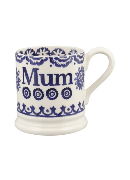 Emma Bridgewater Krus Blue Hen & Border Mum
