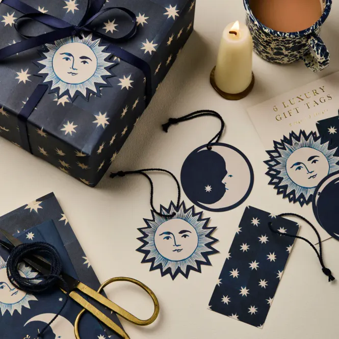 Hovedbilde Wanderlust Moon & Sun Gift Tags