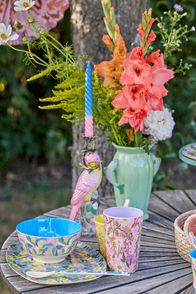 Rice Lysestake Fugl rosa