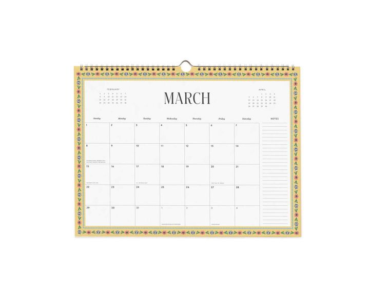 Rifle Paper Co 2026 Wildwood Appointment veggkalender