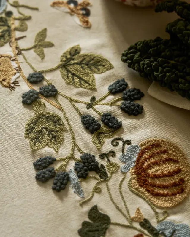Autumn Forage Brodert løper