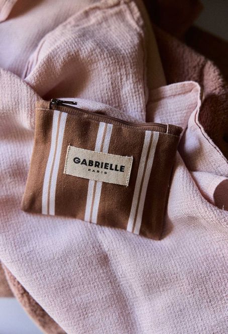 Hovedbilde Mini Purse Rayures Noisette