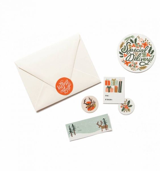 Santas Workshop stickers/klistremerker 