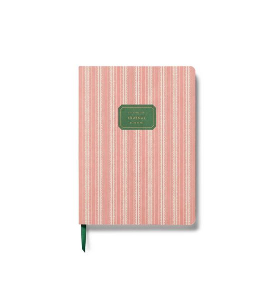 Pink Stripe Softcover Journal 