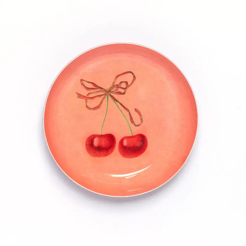 Roomytown Cherries emaljefat S