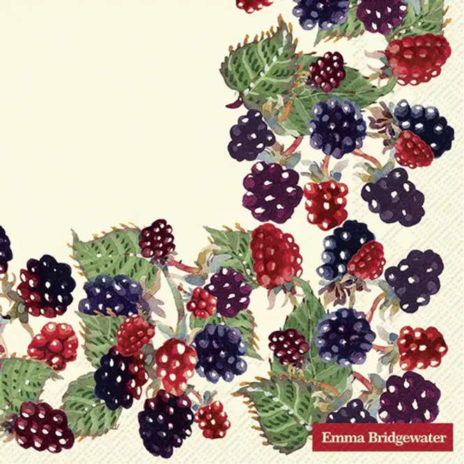 Hovedbilde Emma Bridgewater Blackberry servietter