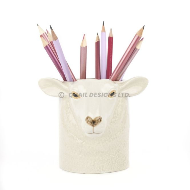 Hovedbilde Quail White Faced Suffolk Sheep Pencil pot 