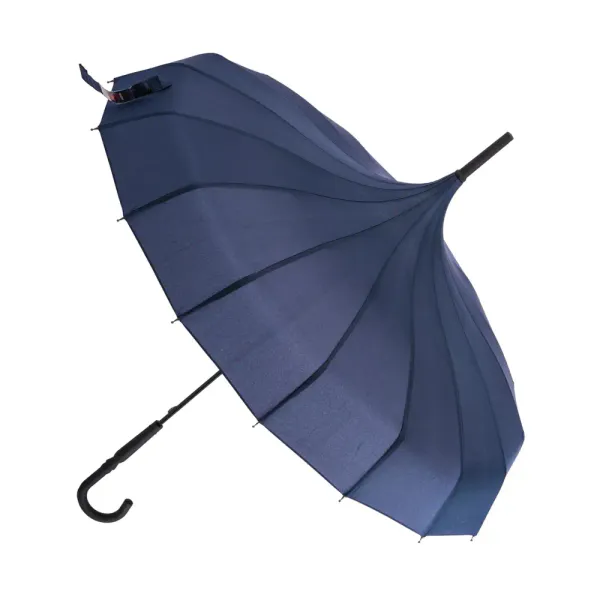 Classic Pagoda Paraply blå