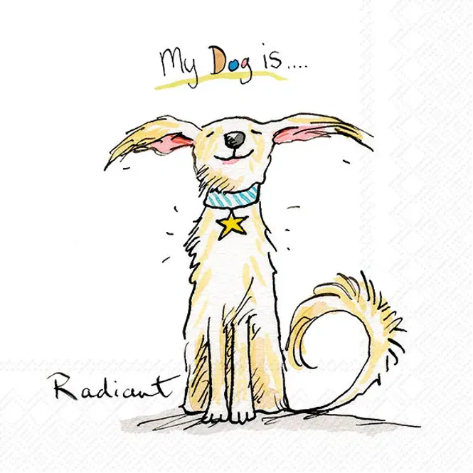Hovedbilde Ihr Emotion Dogs kaffeservietter