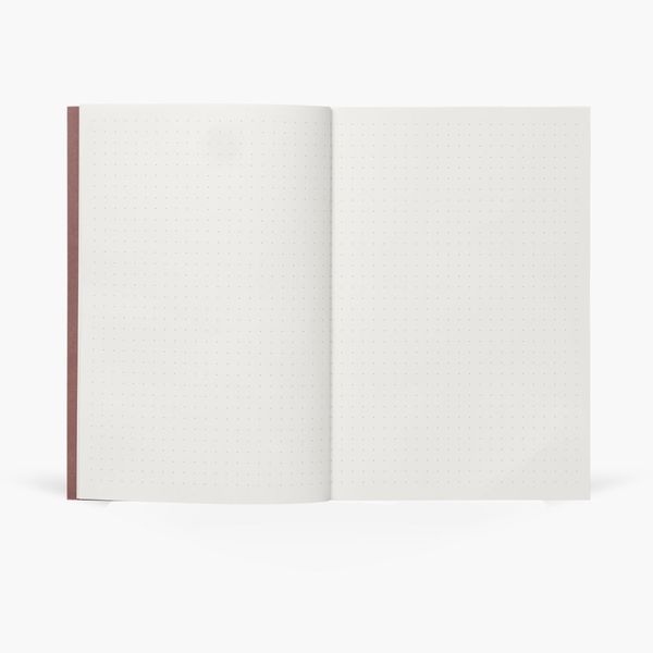 NOTEM Vita Notebook, Medium Green Lines