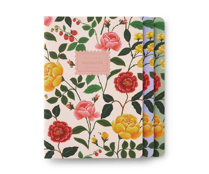 Hovedbilde Rifle Paper Co Roses Stitched Notebooks (3 stk)