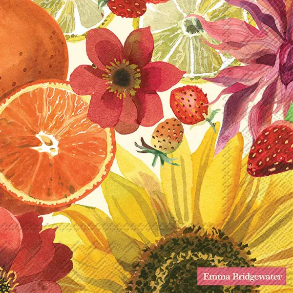 Emma Bridgewater Fruits And Flowers servietter