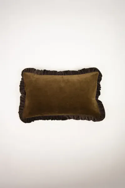 Olsson & Jensen Doris putetrekk oliven/kaffe