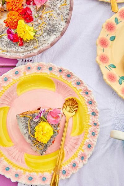 Rice Seashell latteskje 4pk gull