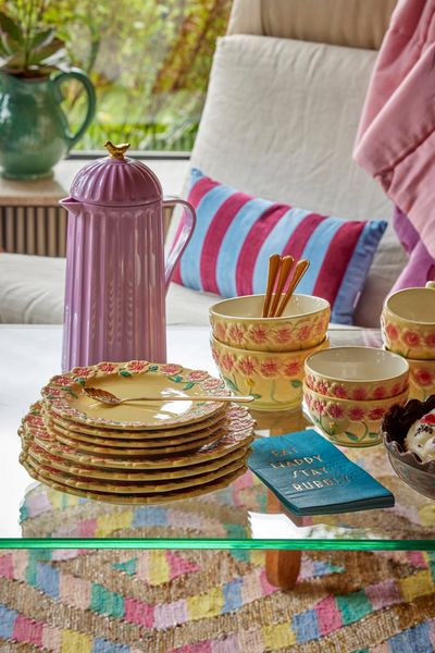 Rice Seashell latteskje 4pk gull