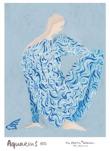 Hovedbilde TPC Sofia Lind, Aquarius/Vannmannen 30x40 cm