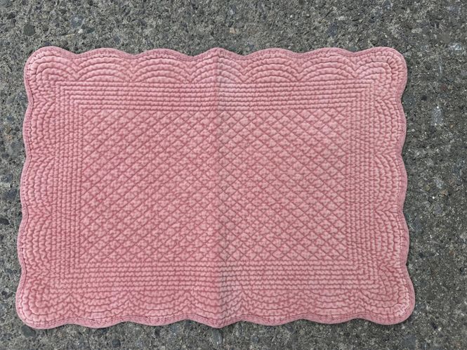 Hovedbilde Spisebrikke Velour Dusty Rose