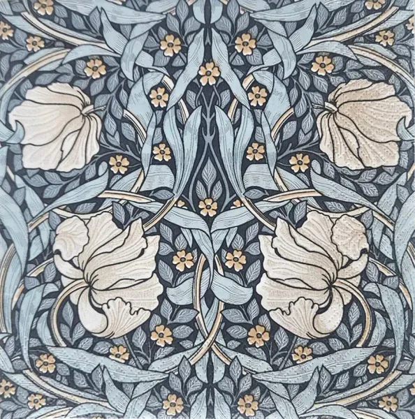 Servietter Morris Pimpernel blue Lunch