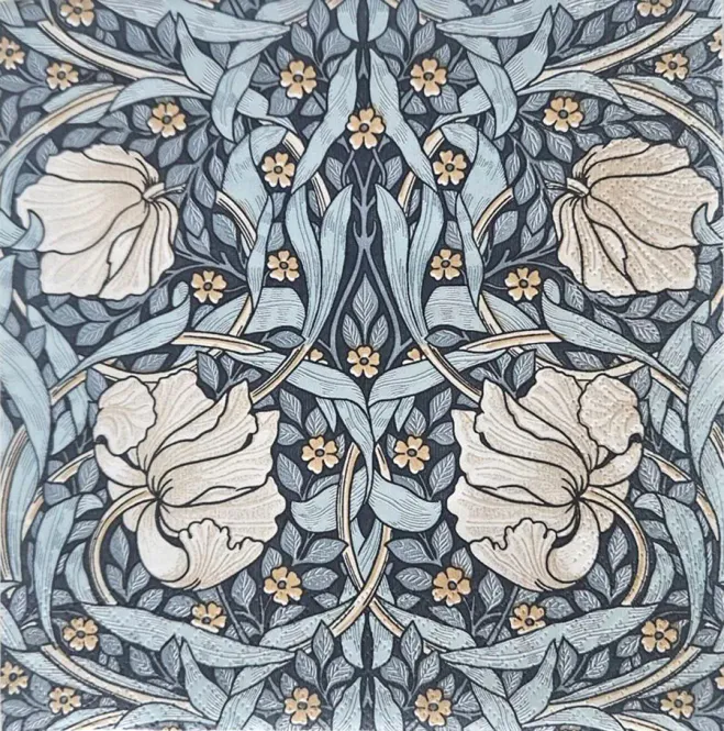 Hovedbilde Servietter Morris Pimpernel blue Lunch
