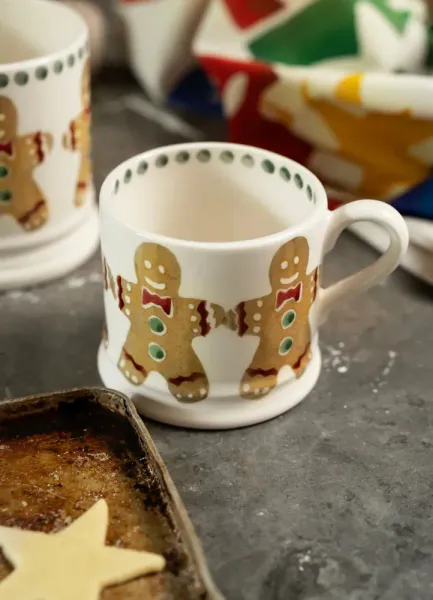 Emma Bridgewater Gingerbread Men Lite Krus 