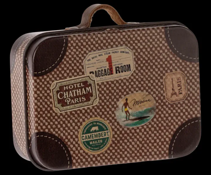 Maileg Micro koffert brun