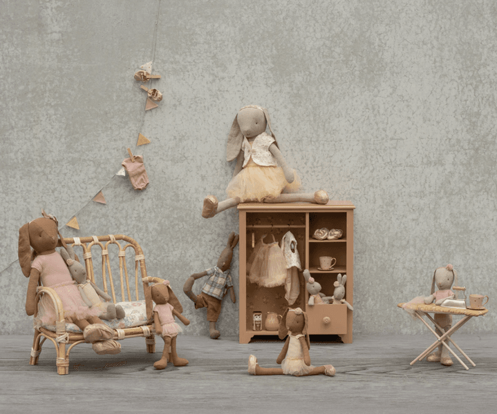 Maileg Rattan couch Large