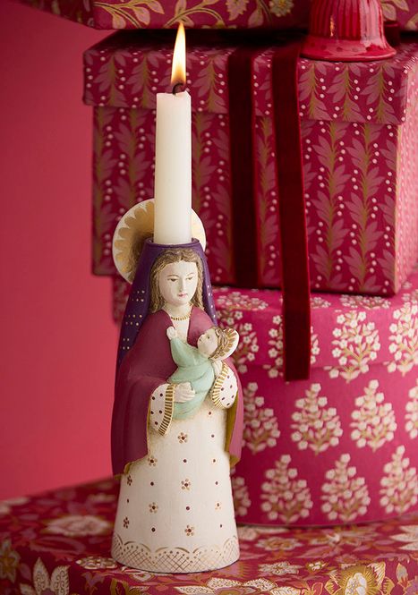 Hovedbilde Lysestake Mary Ruby