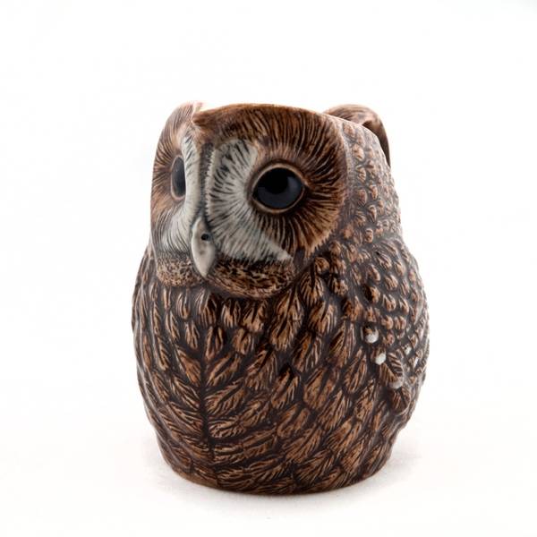 Quail Tawny Owl liten mugge