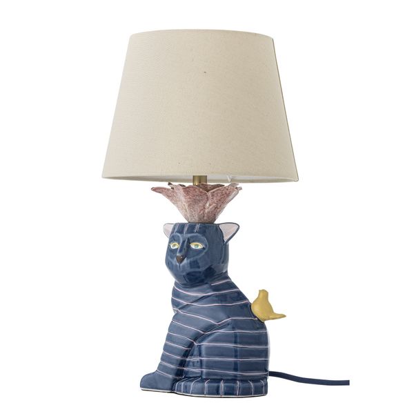 Lampe Eri bl&aring; katt