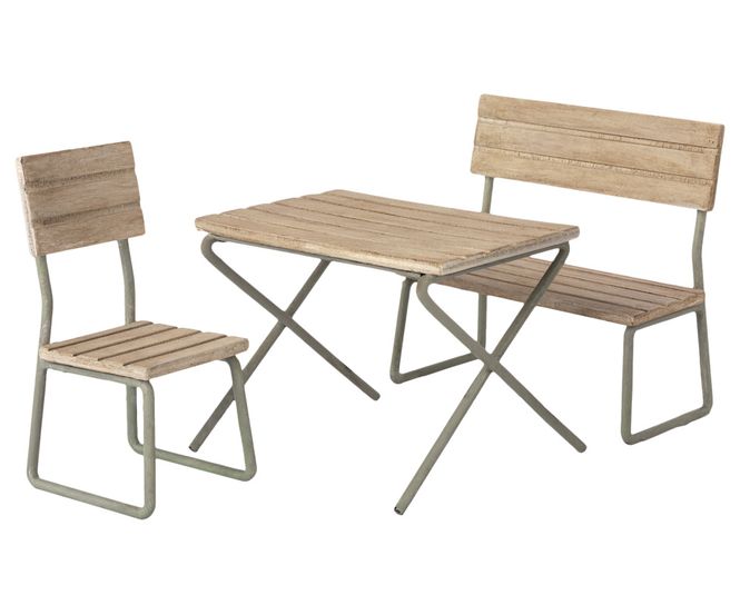 Hovedbilde Maileg Miniature garden set, Table with chair and ...
