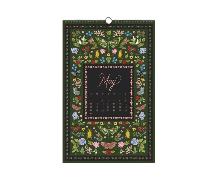 Rifle Paper Co 2026 Flora veggkalender