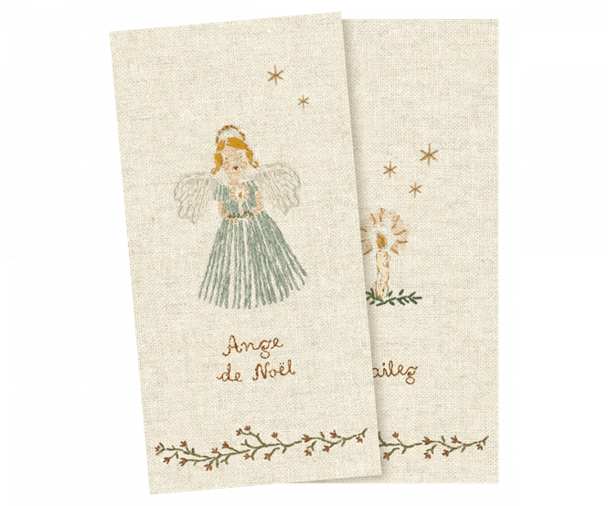 Hovedbilde Maileg Angel small blå serviett