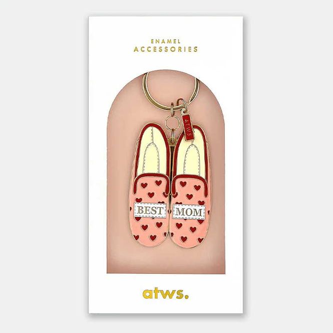 Hovedbilde ATWTS Best Mom Shoes nøkkelring