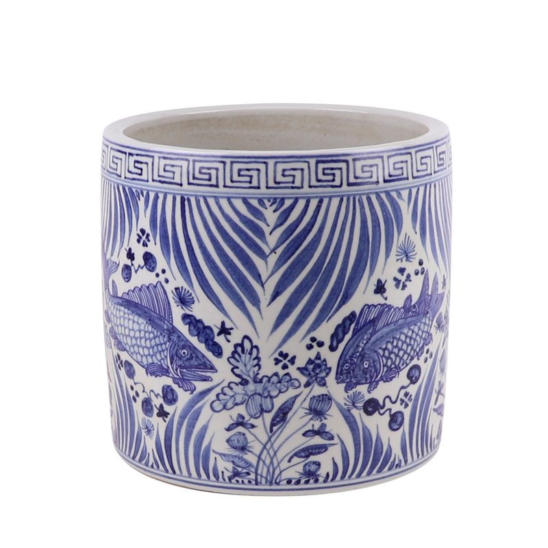 Annuzza Krukke brushpot koi
