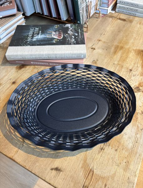 Brødkurv oval stor mørkeblå