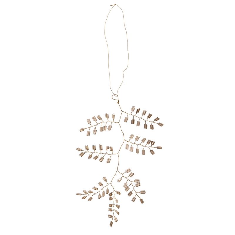 Juletrepynt Mio gren champagne 14cm