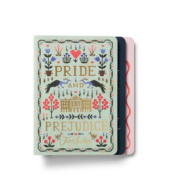 Hovedbilde Jane Austin Stitched Notebooks (3 stk)