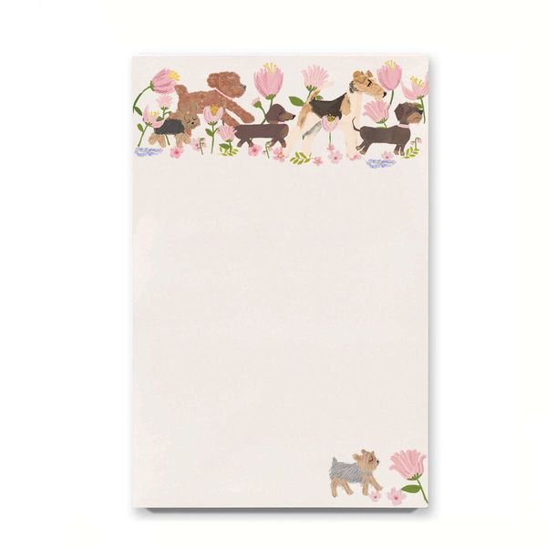 Dogs Garden Notepad